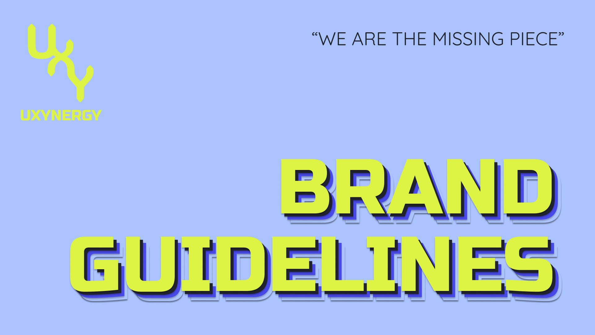 Brandguide front page